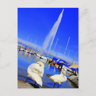 hallo uit het Briefkaart van Genève