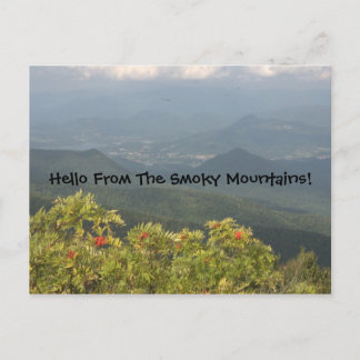 Hallo uit het roerige Mts-Briefkaart Briefkaart