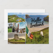 Hallo uit Ierland Briefkaart (Voorkant / Achterkant)
