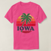 hallo uit Iowa T-shirt (Design voorkant)