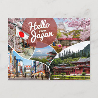 Hallo uit Japan Briefkaart