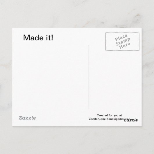 hallo uit Londen Briefkaart (Achterkant)