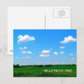 hallo UIT OHIO Briefkaart (Voorkant / Achterkant)