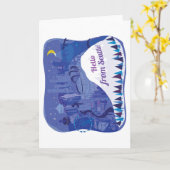 hallo uit Seattle Kaart (Gele Bloem)