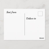 Hallo uit Seoul Briefkaart (Achterkant)