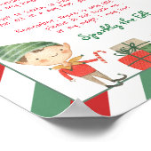 Hallo Uit uw Elf Letter Print (Hoek)