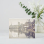 hallo uit Zürich Briefkaart (Staand voorkant)