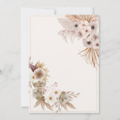 Hallo uitnodiging voor Baby shower (Achterkant)