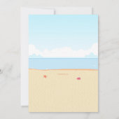 Hallo Uitnodiging voor zomertekens (Achterkant)