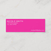 hallo Uitroep Visitekaartjes (Achterkant)