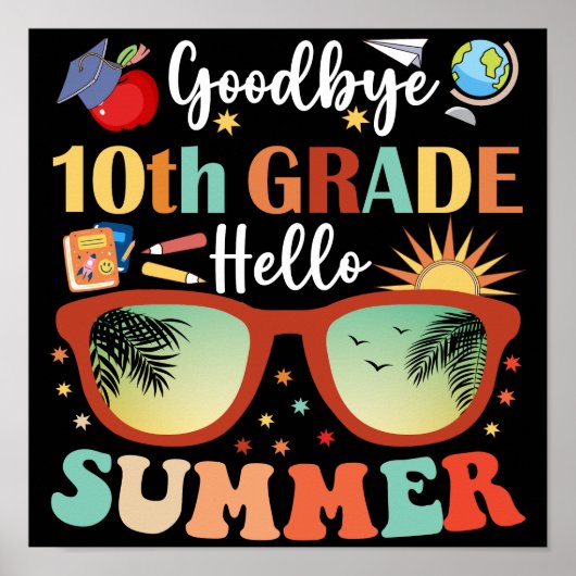 Hallo Vaarwel 10e Grade Poster (Voorkant)