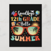 Hallo Vaarwel 12e Grade Briefkaart (Voorkant)