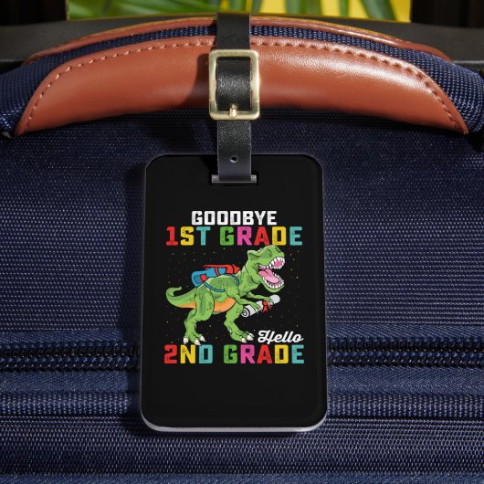 Hallo Vaarwel 1e klas Bagagelabel (Voorkant Insitu 2)