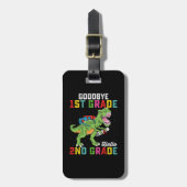 Hallo Vaarwel 1e klas Bagagelabel (Voorkant verticaal)