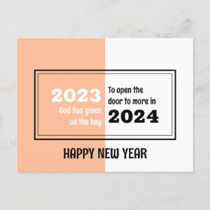 Hallo Vaarwel 2023 Briefkaart