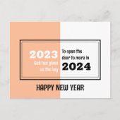 Hallo Vaarwel 2023 Briefkaart (Voorkant)