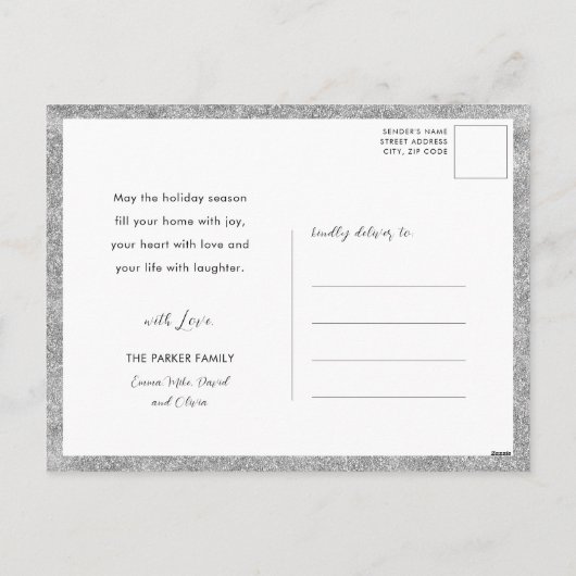 Hallo Vaarwel 2023 Feestdagenkaart (Achterkant)