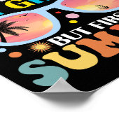 Hallo Vaarwel 3e klas Poster (Hoek)