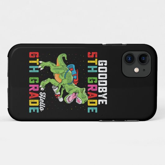 Hallo Vaarwel 5e klas Case-Mate iPhone Case (Achterkant (horizontaal))