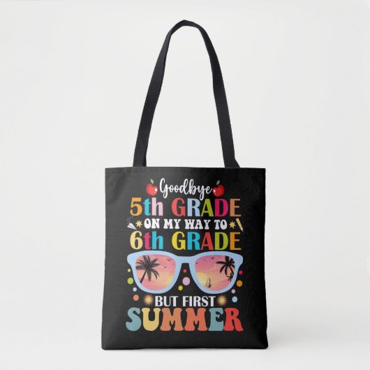Hallo Vaarwel 5e klas Tote Bag (Voorkant)