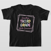 hallo "Vaarwel derde klas, T-shirt (Laagn)