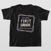 hallo "Vaarwel eerste klas, T-shirt (Laagn)