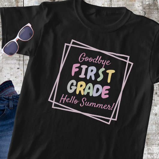 hallo "Vaarwel eerste klas, T-shirt