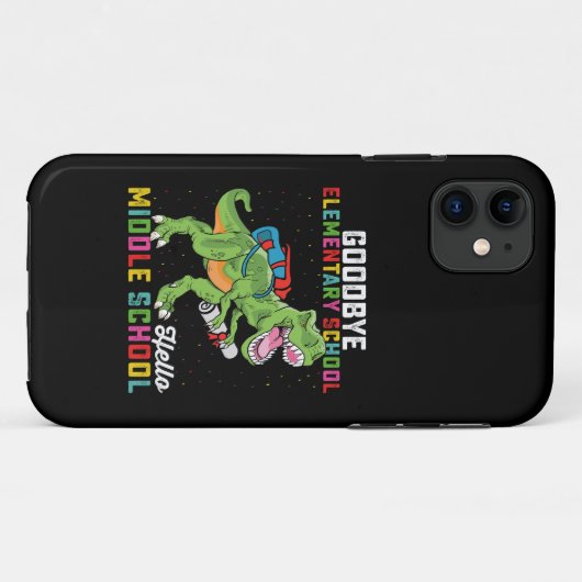 Hallo Vaarwel Elementary Case-Mate iPhone Case (Achterkant (horizontaal))