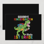 Hallo Vaarwel kleuterschool Kaart (Voorkant / Achterkant)