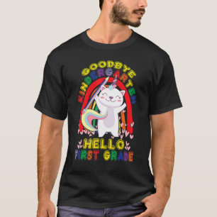 Hallo Vaarwel kleuterschool T-shirt