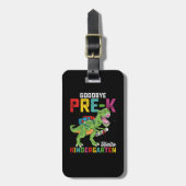 Hallo Vaarwel Pre-K Bagagelabel (Voorkant verticaal)