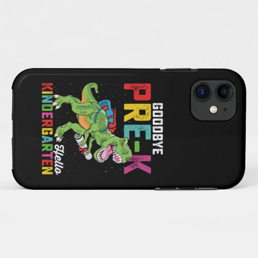 Hallo Vaarwel Pre-K Case-Mate iPhone Case (Achterkant (horizontaal))