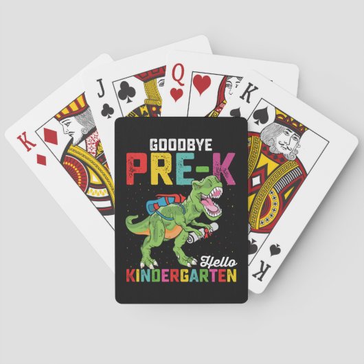 Hallo Vaarwel Pre-K Pokerkaarten (Achterkant)