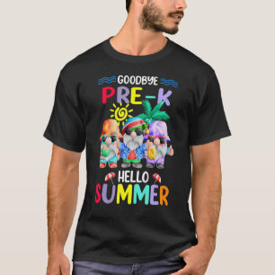 Hallo Vaarwel Prek leraar T-shirt