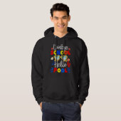 Hallo Vaarwel School Hoodie (Voorkant volledig)