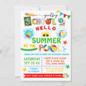 Hallo Vaarwel School Kaart (Voorkant)