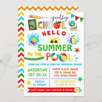 Hallo Vaarwel School Kaart