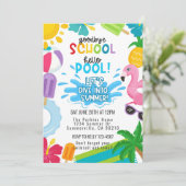 Hallo Vaarwel School, Kaart (Staand voorkant)