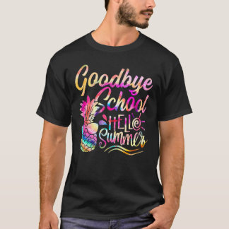 Hallo Vaarwel School Kinder T-shirt
