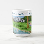 Hallo Vaarwel spanning, Koffiemok (Center)