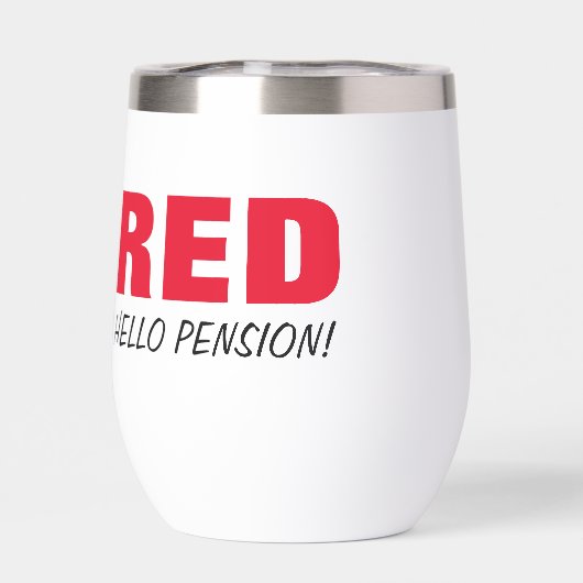 Hallo Vaarwel spanning Leuk pensioengeschenk (Achterkant)