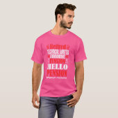Hallo Vaarwel Tension T-shirt (Voorkant volledig)