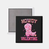 Hallo Valentijn Disco Laarzen Coquette Strik Groov Magneet (Voorkant / Achterkant)