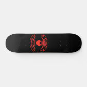 hallo VALENTIJN, geschenk valentijn Persoonlijk Skateboard (Horizontaal)