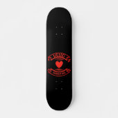 hallo VALENTIJN, geschenk valentijn Persoonlijk Skateboard (Voorkant)