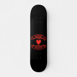 hallo VALENTIJN, geschenk valentijn Persoonlijk Skateboard