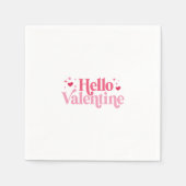 Hallo Valentijn Napkins Servet (Voorkant)