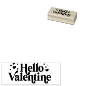 Hallo Valentijn Rubber Stamp Rubberstempel (Gestempeld)