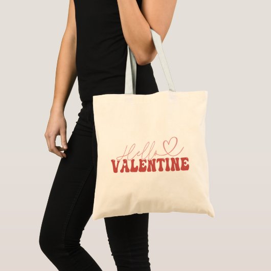 hallo Valentijn Tote Bag (Voorkant (product))