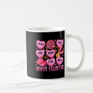 Hallo Valentijn Western Cowgirl Harten Snoep Vrouw Koffiemok